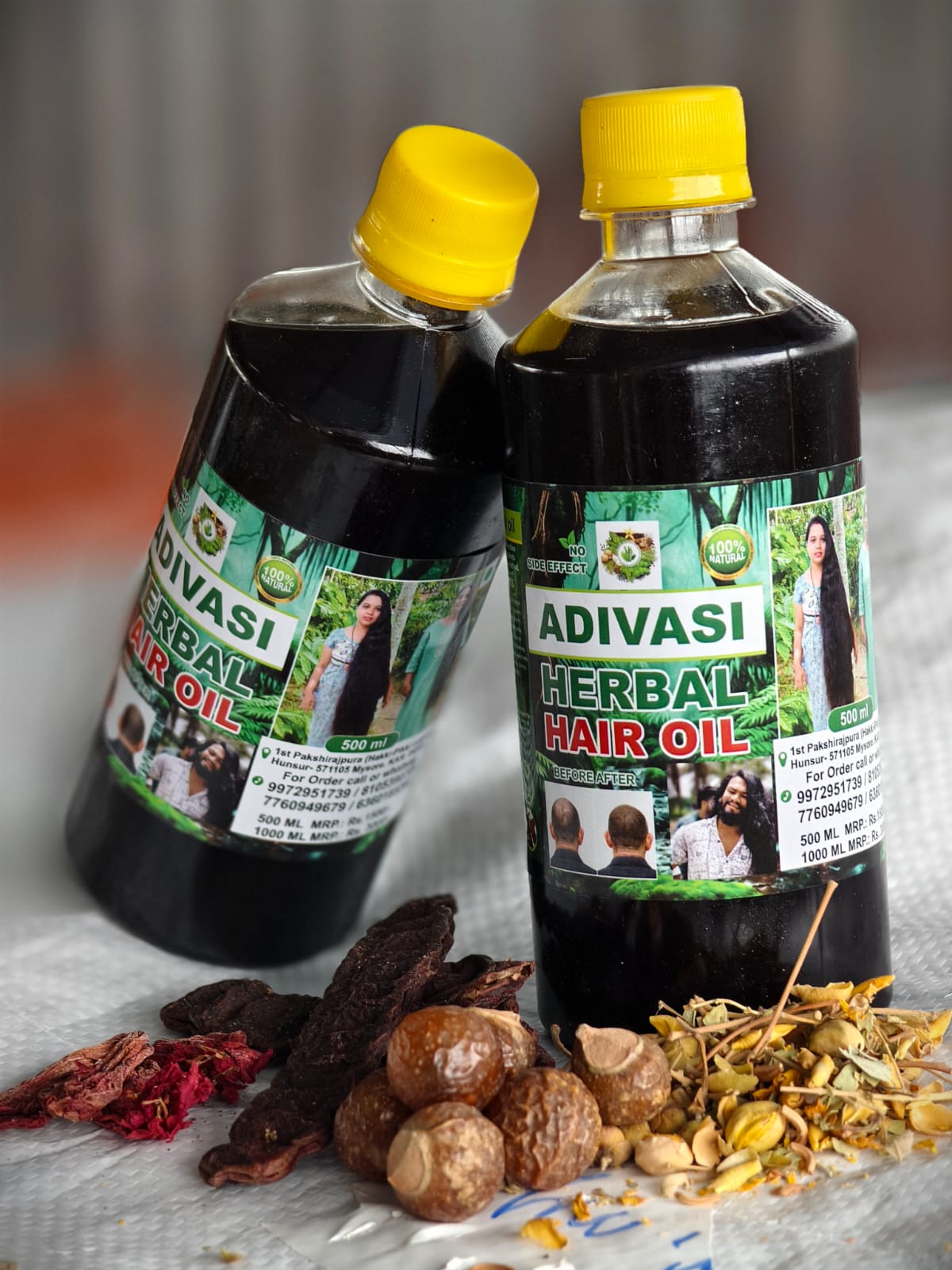 Adivasi Neelambari Herbal Hair Oil🌿